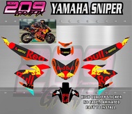 Yamaha sniper 150 full body decals