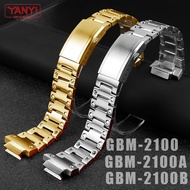 Stainless Steel Watchband for casio gshock GBM-2100 GBM2100 GBM-2100A-2BPR GBM-2100B GM-2100 watch b