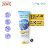 WARDAH perfect bright creamy foam 50 ml | 100 ml  - ff wardah - wardah facial wash