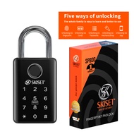 SKISET SP800 Smart Padlock with Tuya Smart App/Smart digital grilled lock/smart gate lock/smart gril