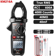 True RMS DC 1200A Amperimetric Clamp NCV Ammeter Pliers AC DC 1000V Digital Multimeter 2H LCR Meter 