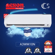 ACSON AVO NON INVERTER 3 STAR R32 (A3WM-N) 1.0HP-2.5HP AIRCOND