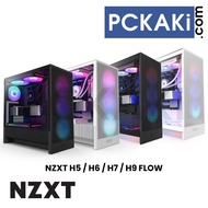 NZXT H2 H3 H5 H6 H7 H9 FLOW RGB COMPACT MID TOWER DUAL CHAMBER TEMPERED GLASS ATX DESKTOP CASE