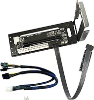 Sintech M.2 M-Key 2230/2242/2280 to PCIE 4.0 X4/X6 External Graphics Card Bracket with 50cm 4.0 Cabl