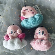 $40一隻 全要$100 包平郵 全新有吊牌 FuRyu Kirby 星之卡比 雲朵上 雲之床 毛公仔 吊飾 掛件