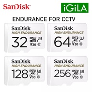 SANDISK ENDURANCE 32GB 64GB 128GB V30 U3 High Endurance Micro SD Memory Card CCTV / Car Dashcam Micr