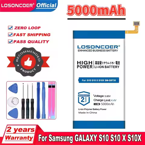 5000mAh Battery For Samsung GALAXY S10 Lite S10+ Plus X S10X SM-G9730 SM-G973 G973F G973U G973W A71