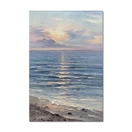Seascape Art Picture Modern Living Room Decoration Oil Painting Textured Sea Scenery Art Pictures Wa