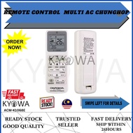 REMOTE CONTROL  MULTI AC CHUNGHOP (K1068E)
