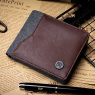 [Lms] Original JFR Strand Series JP43 Canvas Leather Men's Wallet