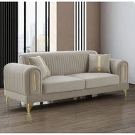PRE-ORDER 3+2+1+COFFEE TABLE special turkeysh design sofa with High-quality foam n fabric Anti scrat
