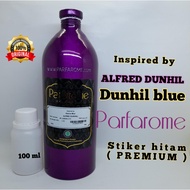 DUNHIL BLUE BIBIT PARFUM MURNI 100 ML.BY PARFAROME STIKER HITAM ( PREMIUM )