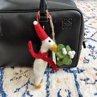 กระเป๋าถือแฟชั่นผ้าขนสัตว์ทำมือ Felt So Good แฮนด์เมด เครื่องประดับแฟชั่นสำหรับฤดูใบไม้ร่วง 2024 กระ