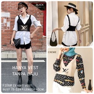 Dress TM F106 vest lv knit (hanya vest) import