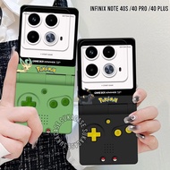 Phone Case for Infinix Note 40 Pro /Note 40S / Note 40 Plus Silicone Gameboy Motif (SK02) Softcase P