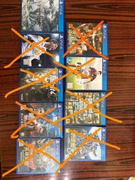 PS4 Games Monster Hunter World/ 三國志13/ FIFA 15/ FIFA 18/ GTA V/ 機戰OG/ Fallout 4/人中之龍 0 日文版/ 勇者鬥惡龍 英雄