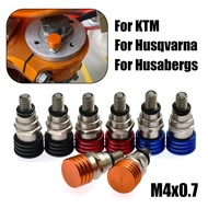 M4x0.7 CNC Motorcycle Fork Air Bleeder Valves For Husqvarna TC FC TE FE 85-501 2014-2019 For KTM SX 