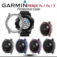 Cover For Garmin Fenix 7S / Garmin Fenix 7 Garmin Fenix 7X Soft Bumper Case Protector