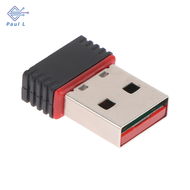 【Paul L】 Mini USB WiFi ADAPTER 802.11n เสาอากาศ150Mbps USB Wireless Receiver Network CARD