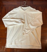 全新 Story Behind 米白長袖polo beams good wear snow peak danton