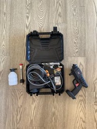 無線高壓洗車機全套｜連工具箱電池充電器配件齊 自家洗車