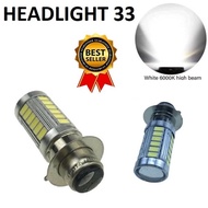 MOTORSTAR Star-X 125 II-125S /MOTORCYCLE LED HEADLIGHT bulbe Original bulb 33 white HEAD light acces