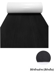 2400x450x6 มม.EVA โฟม Faux ไม้สักเรือ Decking MAT สีดําแผ่นเรือยอชท์พื้น Anti Skid Self กาวรถ Pad CN