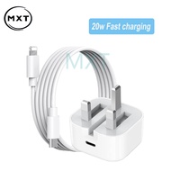 20W USB C Fast Charger, 20W USB C Fast Charger Plug and 2M iP Fast Charger Cable Compatible with iPh
