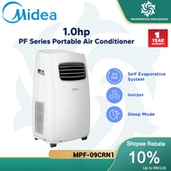 FREE SHIPPING - Midea Portable Air Conditioner / Aircond / Air Cond 0.75HP /1HP / 1.5 HP PF Series /