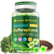 Liposomal Sulforaphane Supplement, from Broccoli Seed Extract w/Myrosinase
