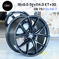 ล้อแม็กขอบ 18x8.5 5รูx114.3 ET+35 🚘ยี่ห้อ BW รุ่น CS-1 *(ราคาต่อ 1วง)* ขายยกชุด4วง ล้อแม็กรถยนต์ขอบ1