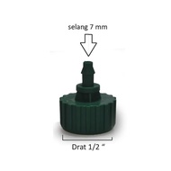 Jirifarm 11849 Female Fitting Thread 0.5 Inch To 7 mm