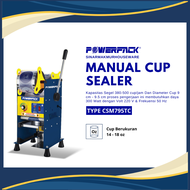 Mesin Penyegel Cup Manual Cup Sealer - Powerpack M-795TC