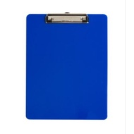 Clipboard plastic wooden long with metal clip