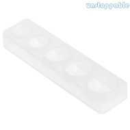 Un* DIY Crystal Epoxy Mold Geometric Shape Pendant Necklace Resin Mirror Small Hemisphere Silicone M