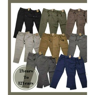 H.M Seluar Budak Twill Slack Pants For Kids Boy& Girl