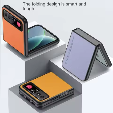 Luxury Premium PU Leather Cover For Motorola Razr 40 Moto Razr40 2023 Razr 40 Ultra Shockproof Sheep