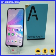 Oppo A78 5G Ram 8/128 GB (Second Bergaransi)