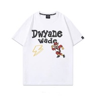 【Cod】 Basketball Star Dwyane Wade Jr.Flash Cartoon Short-Sleeve T-Shirt Loose And Versatile Casual R
