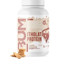 RAW Whey Protein Powder Isolate, Cinnamon Crunch (CBUM Itholate Protein) - 100% Grass-Fed Sports Nut