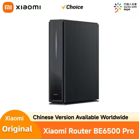 Original Xiaomi BE6500 Pro Wi-Fi 7 Router 6453Mbps MLO 4-Core Qualcomm Chip 4×2.5G Port Mesh Bluetoo