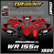 Yamaha WR 155 R WR155R Full Body Decal Sticker Simple and CoolDesign