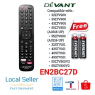 【hot sale】 For EN2BC27D Original Remote Control New EN2BC27D for Devant Smart TV LED LCD TV