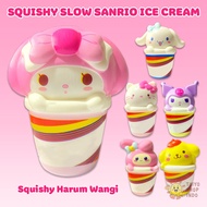 Taiyo Kids Toys Squishy Slow Sanrio Ice Cream Chubby Stress Release Squeeze Character Toys