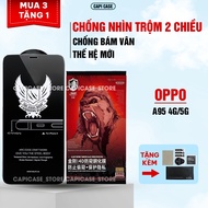 Oppo A95 4G / A95 5G tempered glass full screen anti-peeping, anti-scratch, screen protector | CNT C