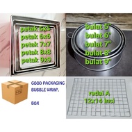 Loyang petak 8x8 loyang kek empat segi loyang 6 inci loyang 8 inci loyang 6,7,8,9, 10 inci loyang 8x