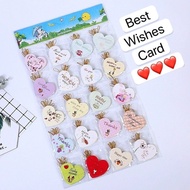 Wish Card Gift Card Birthday Card