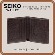 Seiko Wallet - Genuine Leather Slim Billfold - 1621