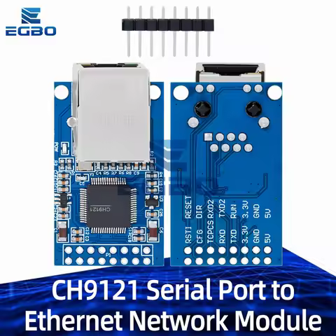 CH9121 Serial Port to Ethernet Network Module TTL Transmission Module Industrial Microcontroller STM