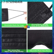face mask ARDIGI 3ply Black FaceMask CE 50pcs ply Disposable Surgical Face Mask Makapal FDA Approved
